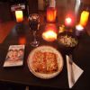 The perfect evening alone.  