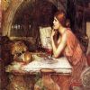 Waterhouse painting called The Sorceress.