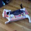 He's ready to battle the Commodore Impossible! The prize? Autobot City! And as much catnip as one feline can handle!